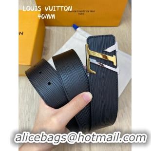 Low Price Louis Vuitton 40MM Leather Belt 7101-1