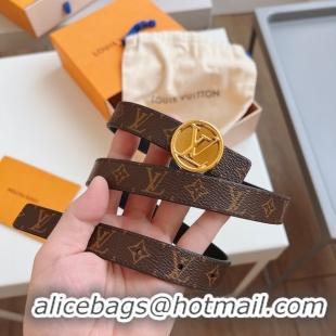 Good Quality Louis Vuitton 20MM Leather Belt 7108-1