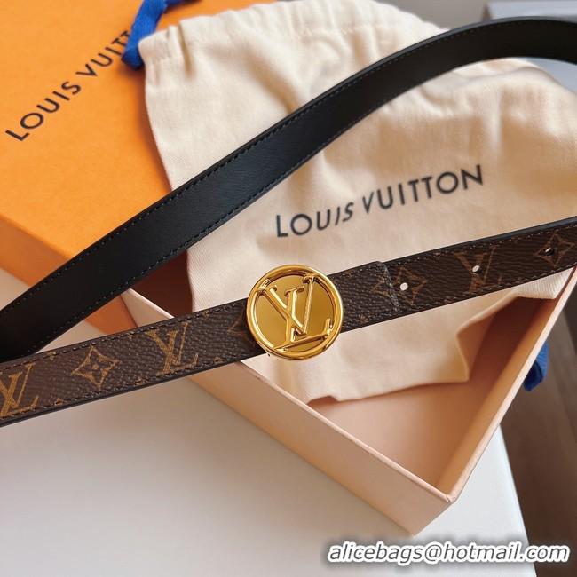 Good Quality Louis Vuitton 20MM Leather Belt 7108-1