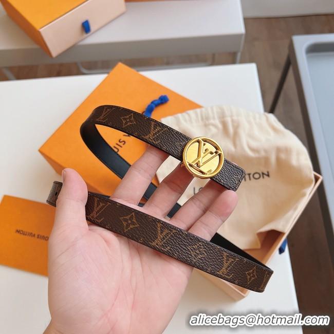 Good Quality Louis Vuitton 20MM Leather Belt 7108-1