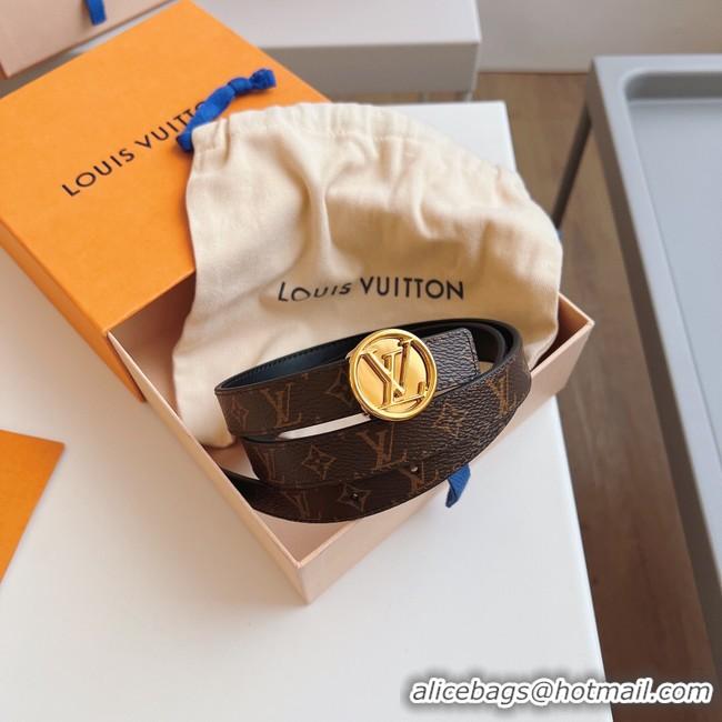 Good Quality Louis Vuitton 20MM Leather Belt 7108-1