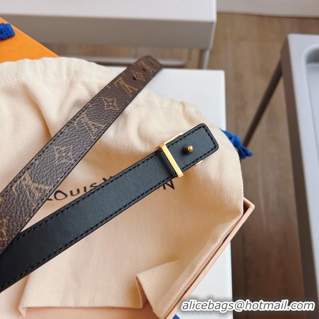 Cheapest Louis Vuitton 20MM Leather Belt 7108-3