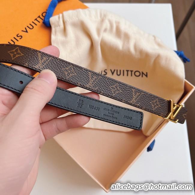 Cheapest Louis Vuitton 20MM Leather Belt 7108-3