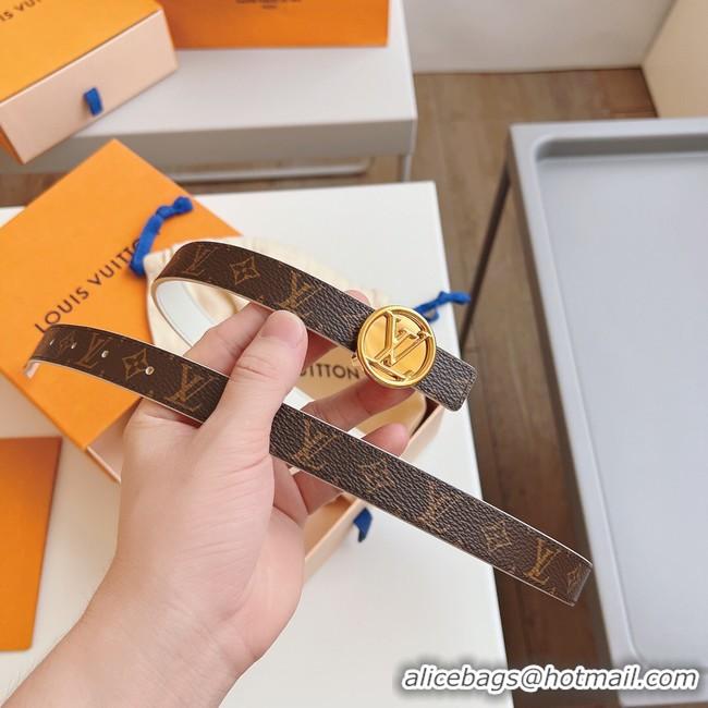 Classic Hot Louis Vuitton 20MM Leather Belt 7108-4