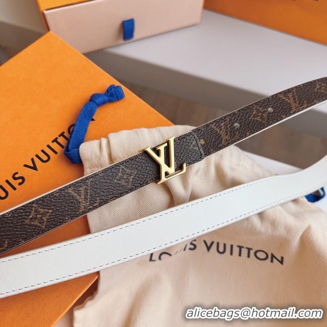 Discount Louis Vuitton 20MM Leather Belt 7108-5