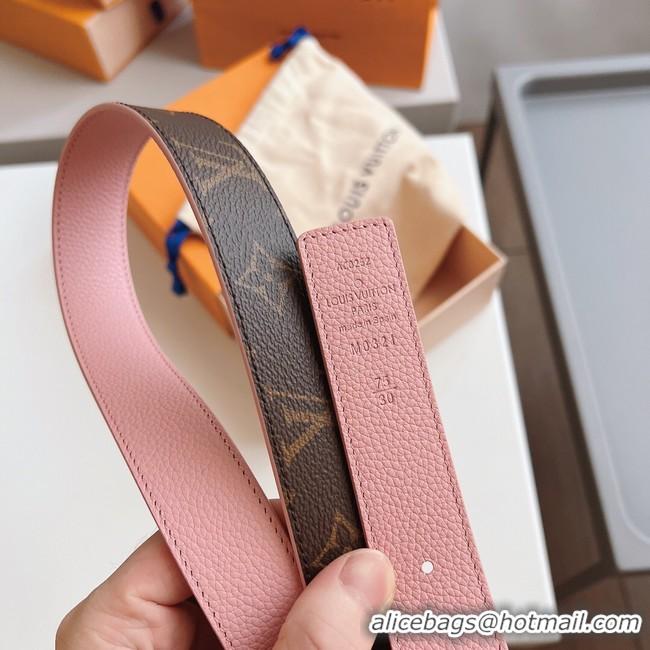 Low Price Louis Vuitton 20MM Leather Belt 7108-6