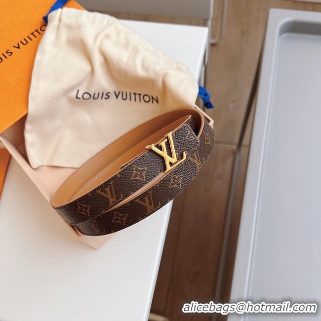 Top Grade Louis Vuitton 20MM Leather Belt 7108-7