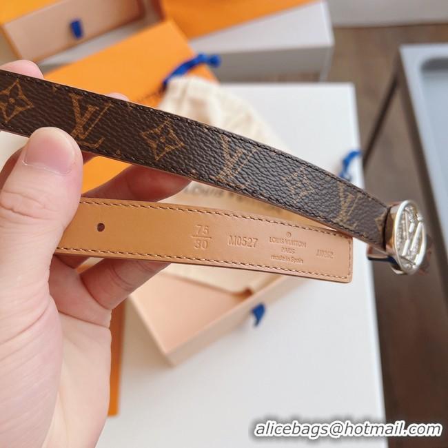 Pretty Style Louis Vuitton 20MM Leather Belt 7108-8