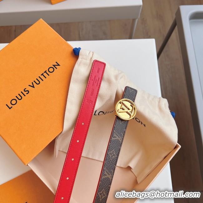 Youthful Louis Vuitton 20MM Leather Belt 7108-10