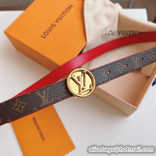 Youthful Louis Vuitton 20MM Leather Belt 7108-10