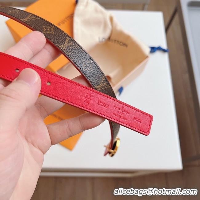 Youthful Louis Vuitton 20MM Leather Belt 7108-10