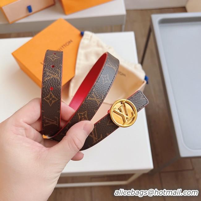 Youthful Louis Vuitton 20MM Leather Belt 7108-10