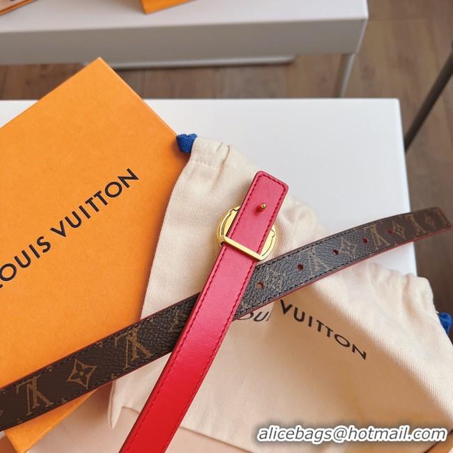 Youthful Louis Vuitton 20MM Leather Belt 7108-10