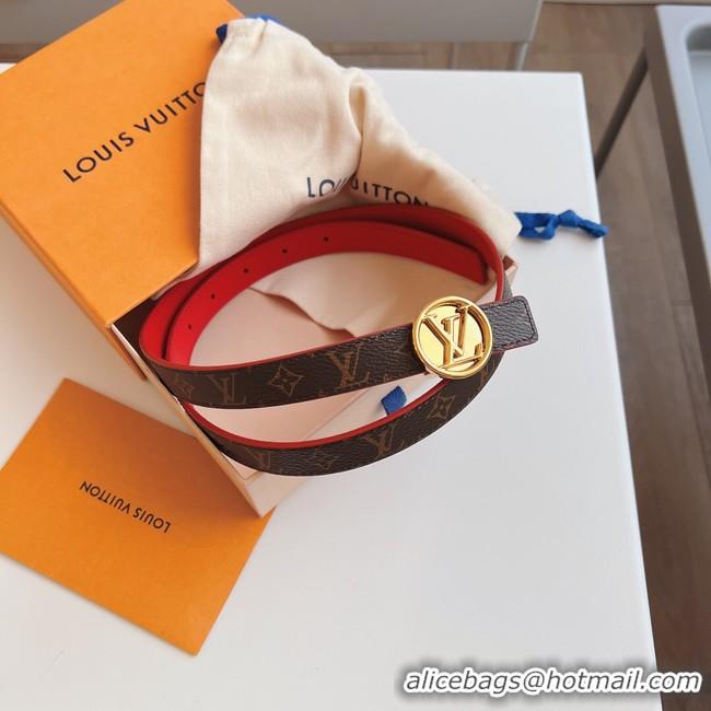 Youthful Louis Vuitton 20MM Leather Belt 7108-10