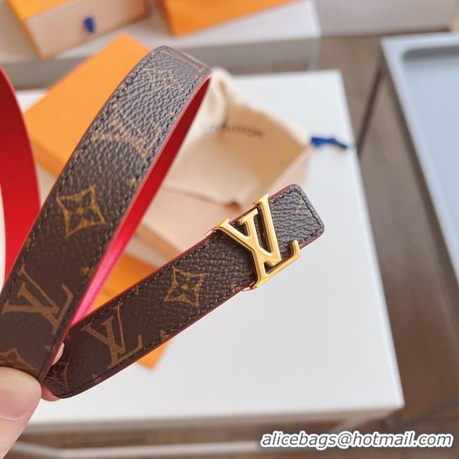 Discount Fashion Louis Vuitton 20MM Leather Belt 7108-11