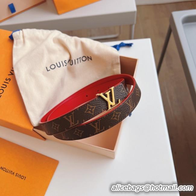 Discount Fashion Louis Vuitton 20MM Leather Belt 7108-11