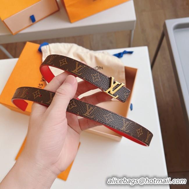 Discount Fashion Louis Vuitton 20MM Leather Belt 7108-11