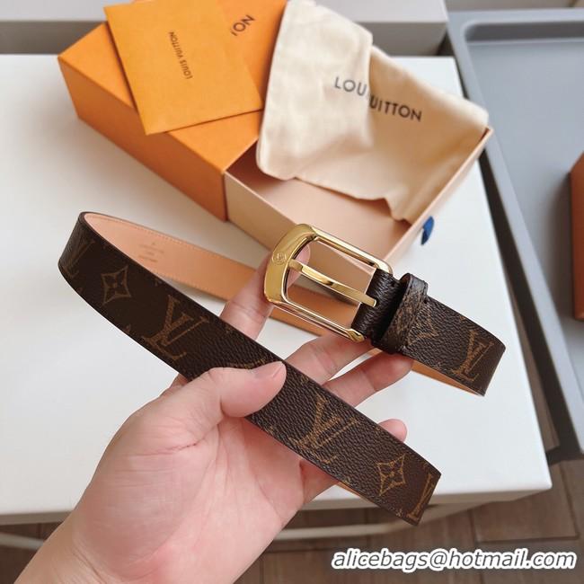 Good Looking Louis Vuitton 30MM Leather Belt 7109-1