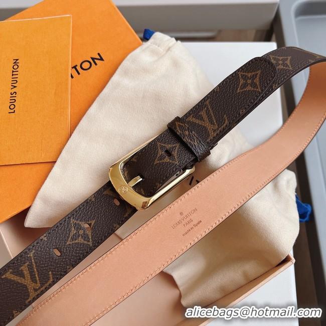 Good Looking Louis Vuitton 30MM Leather Belt 7109-1