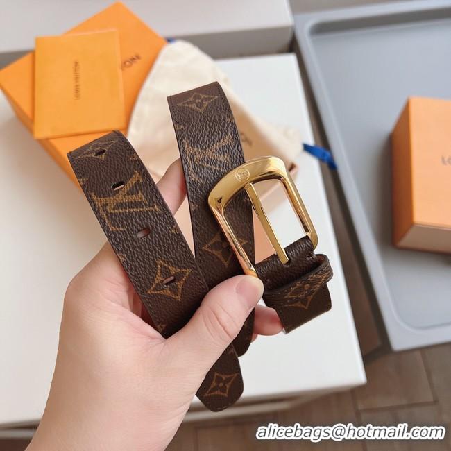 Good Looking Louis Vuitton 30MM Leather Belt 7109-1