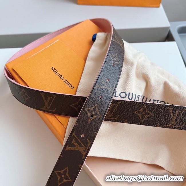 Low Cost Louis Vuitton 30MM Leather Belt 7109-2