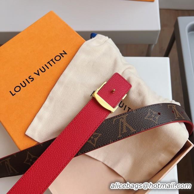 Shop Duplicate Louis Vuitton 30MM Leather Belt 7109-3