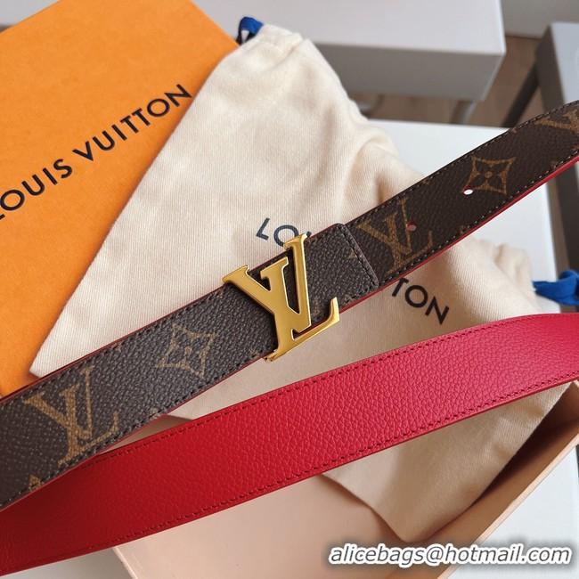 Shop Duplicate Louis Vuitton 30MM Leather Belt 7109-3