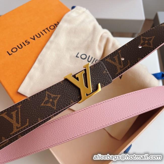 Lowest Price Louis Vuitton 30MM Leather Belt 7109-4