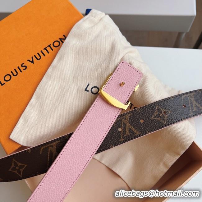 Lowest Price Louis Vuitton 30MM Leather Belt 7109-4