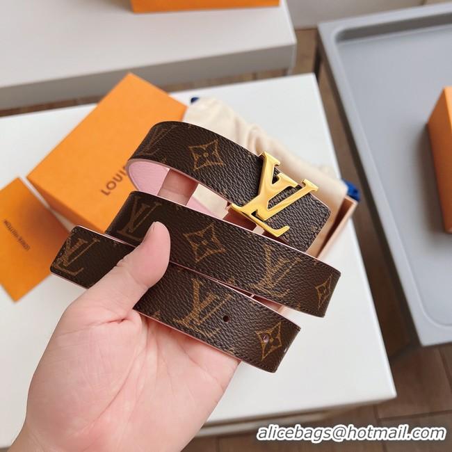 Lowest Price Louis Vuitton 30MM Leather Belt 7109-4