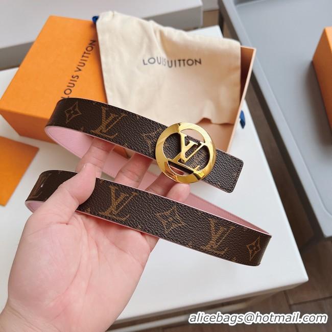 Good Quality Louis Vuitton 30MM Leather Belt 7109-6