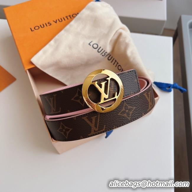 Good Quality Louis Vuitton 30MM Leather Belt 7109-6