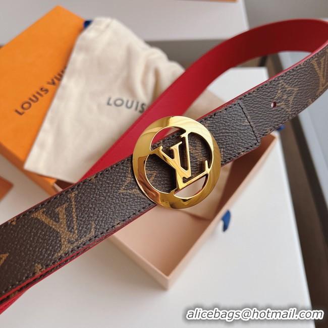 Best Grade Louis Vuitton 30MM Leather Belt 7109-7