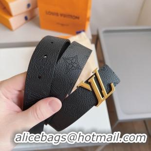 Unique Style Louis Vuitton 30MM Leather Belt 7109-8