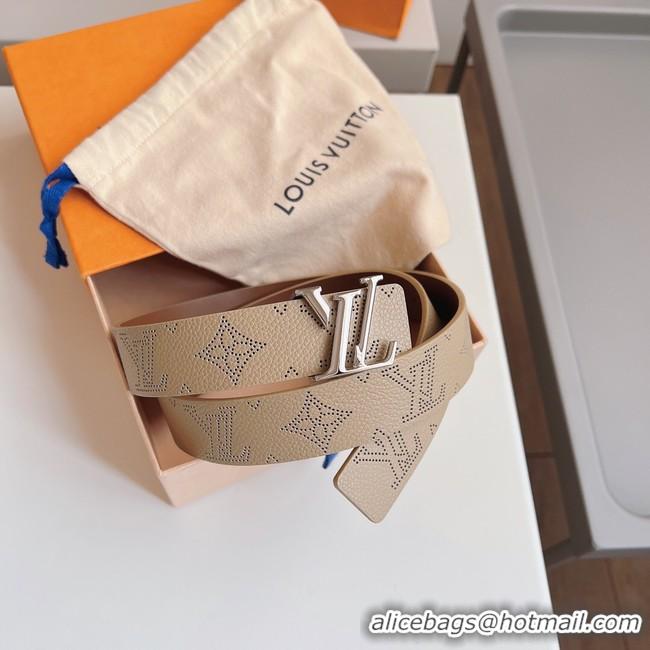 1:1 aaaaa Louis Vuitton 30MM Leather Belt 7109-10