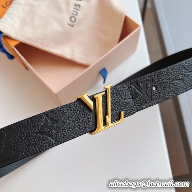 Luxury Louis Vuitton 30MM Leather Belt 7109-11