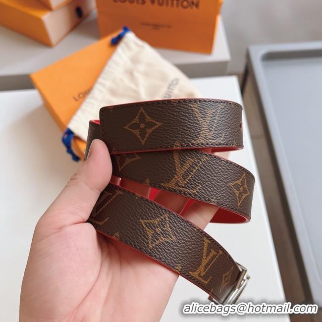 Best Product Louis Vuitton 30MM Leather Belt 7109-12