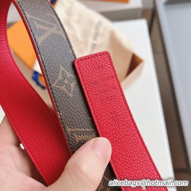 Best Product Louis Vuitton 30MM Leather Belt 7109-12