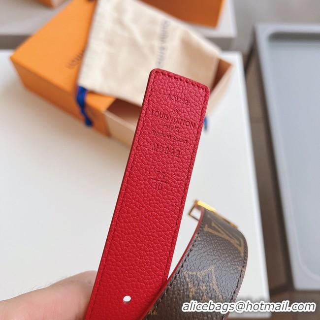 Original Cheap Louis Vuitton 30MM Leather Belt 7109-13