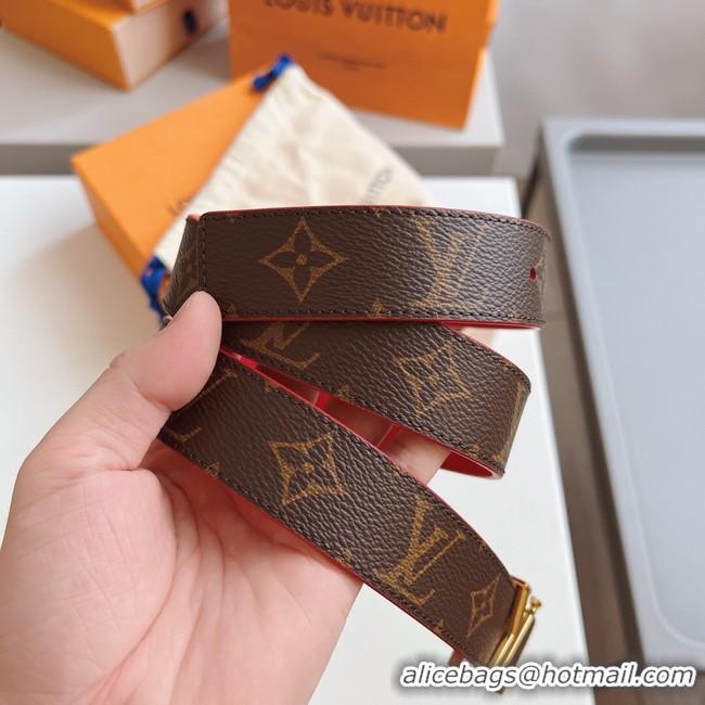 Original Cheap Louis Vuitton 30MM Leather Belt 7109-13