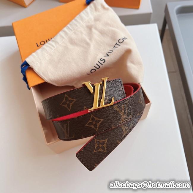 Original Cheap Louis Vuitton 30MM Leather Belt 7109-13