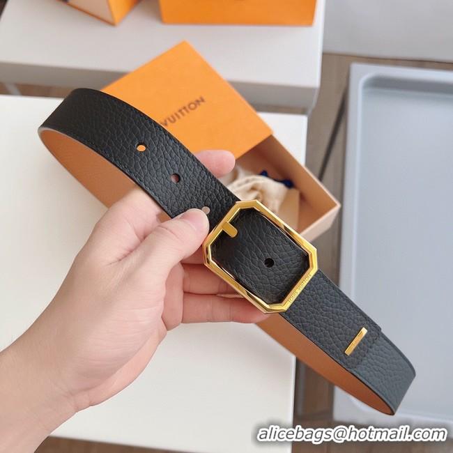 Luxury Cheap Louis Vuitton 35MM Leather Belt 7110-1