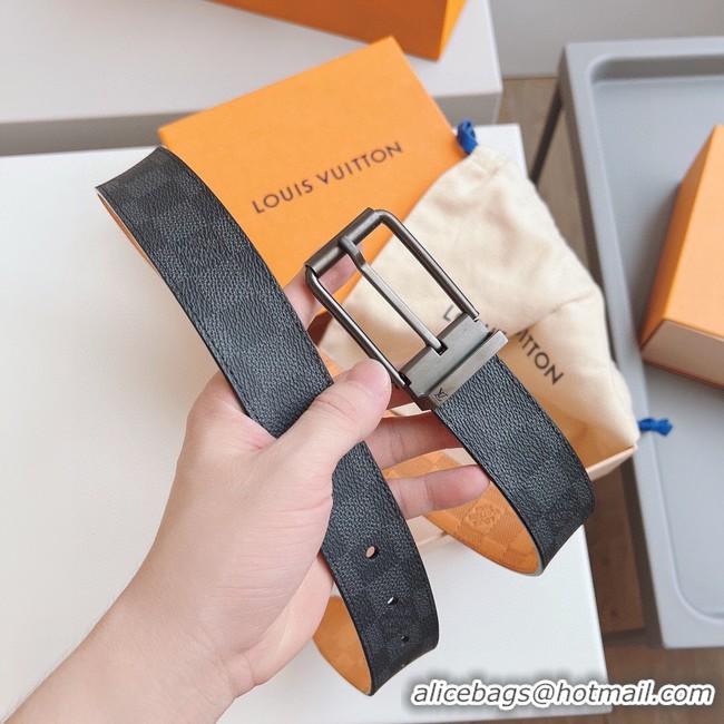 Stylish Louis Vuitton 35MM Leather Belt 7110-2