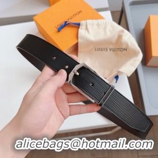 Cheap Price Louis Vuitton 35MM Leather Belt 7110-3