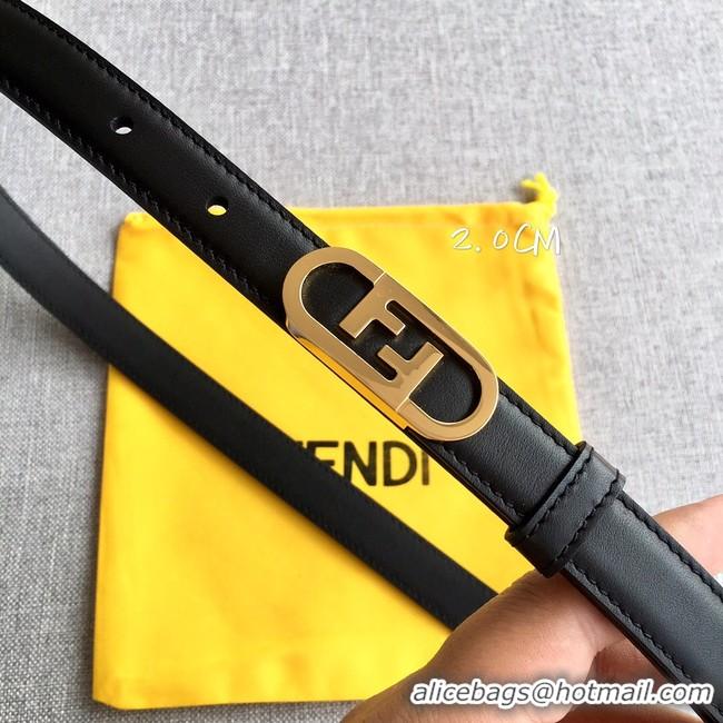 Classic Fendi Leather Belt 20MM 2753