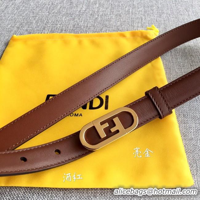 Good Product Fendi Leather Belt 20MM 2755