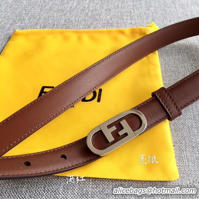 New Style Fendi Leather Belt 20MM 2757