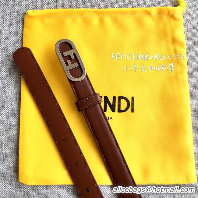 New Style Fendi Leather Belt 20MM 2757