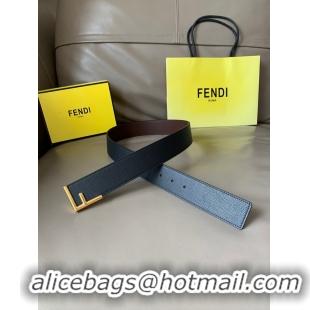 Classic Practical Fendi Leather Belt 40MM 2759