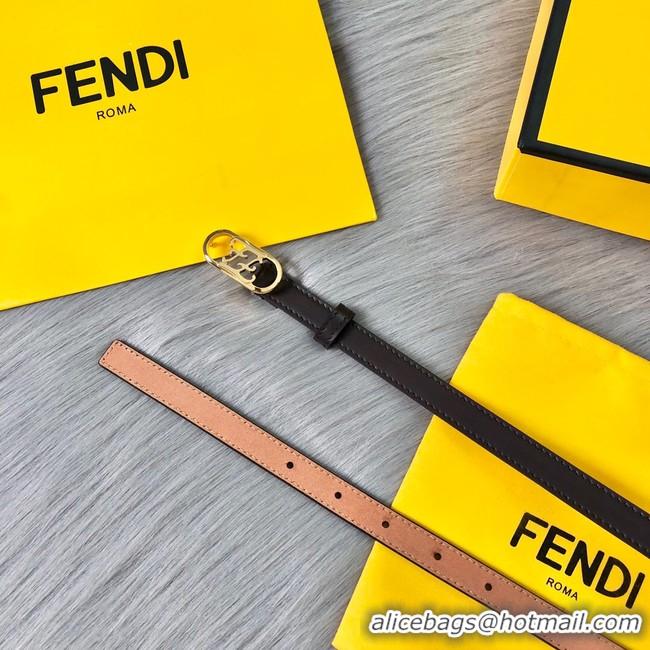 Good Quality Fendi Leather Belt 15MM 2763